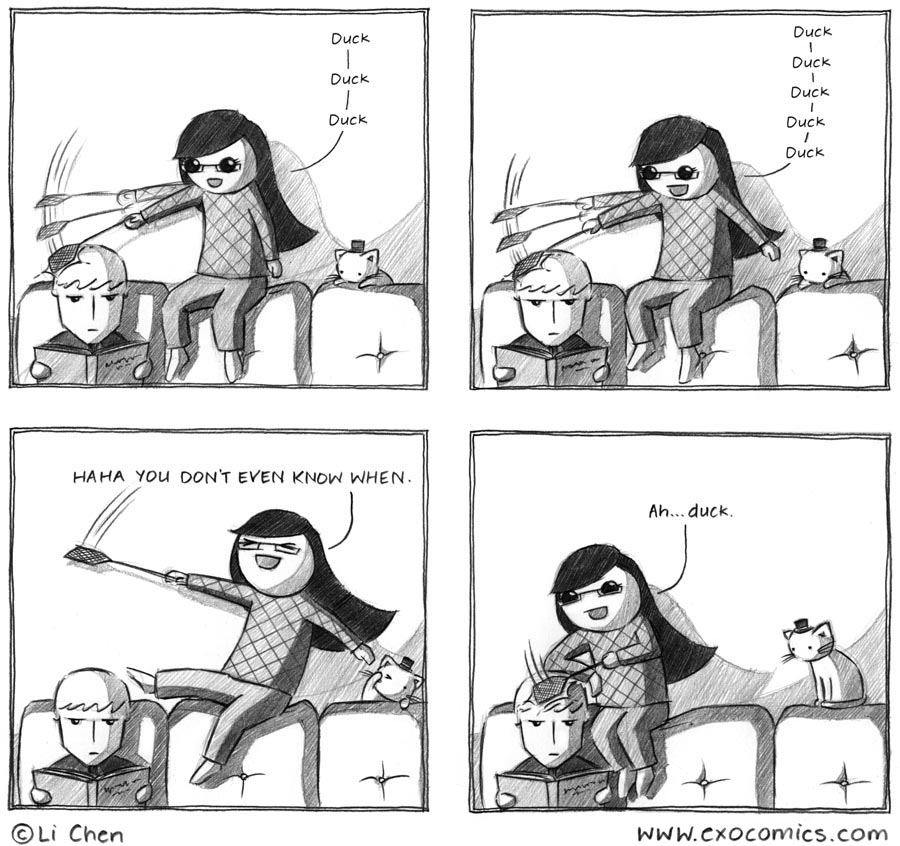 duck duck *deep breath* duck duck duck duck 131