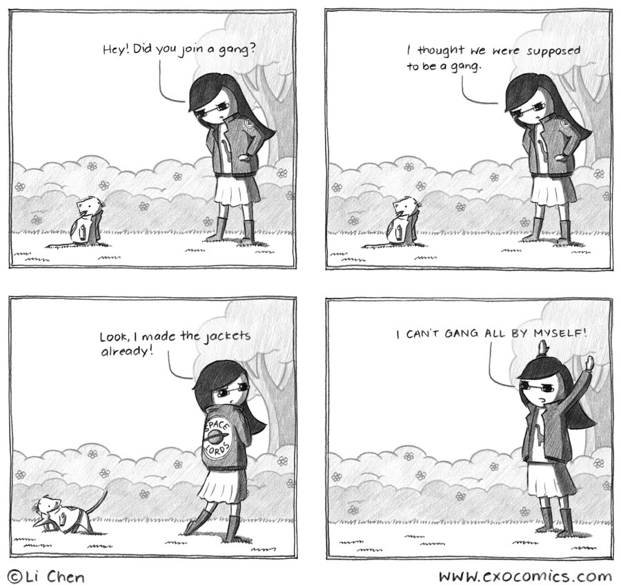 One is the loneliest gangsta 186