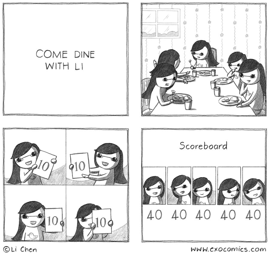 Starter: A trio of skittles Main: Cereal terrine, served with a selection of crayons Dessert: Yes. 212