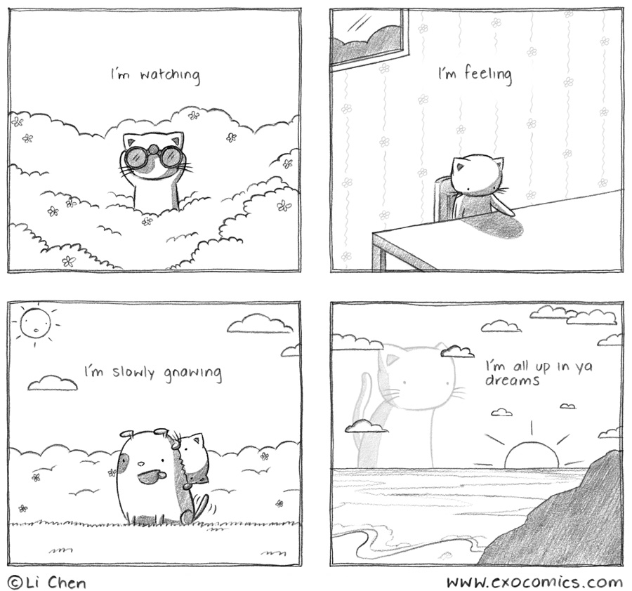 But mostly I'm just sleeping 261