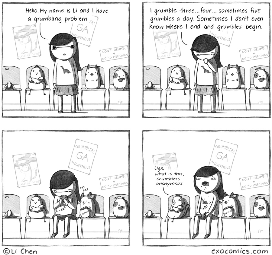 Ugh, typical grumblechicken why doesn't that guy just get a life already I mean come on 317