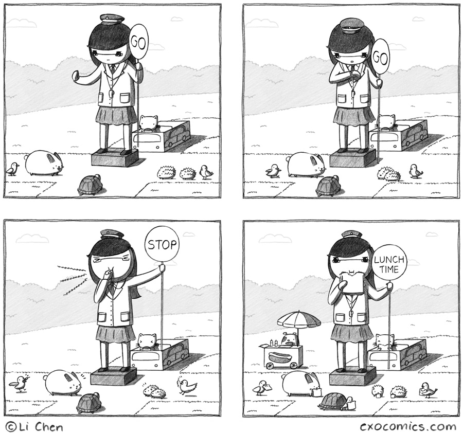 Signs of non-integer spin only available to Level Ten traffic officers 319