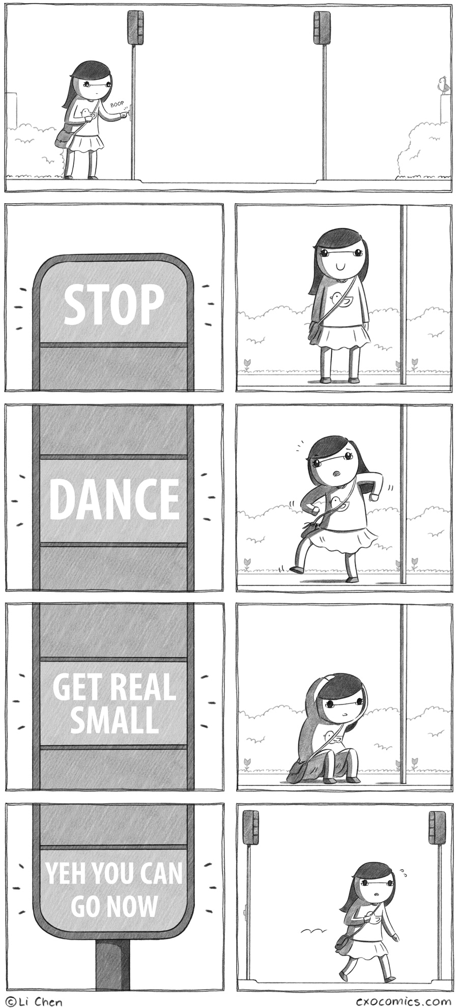 go on, get your butt over there 401