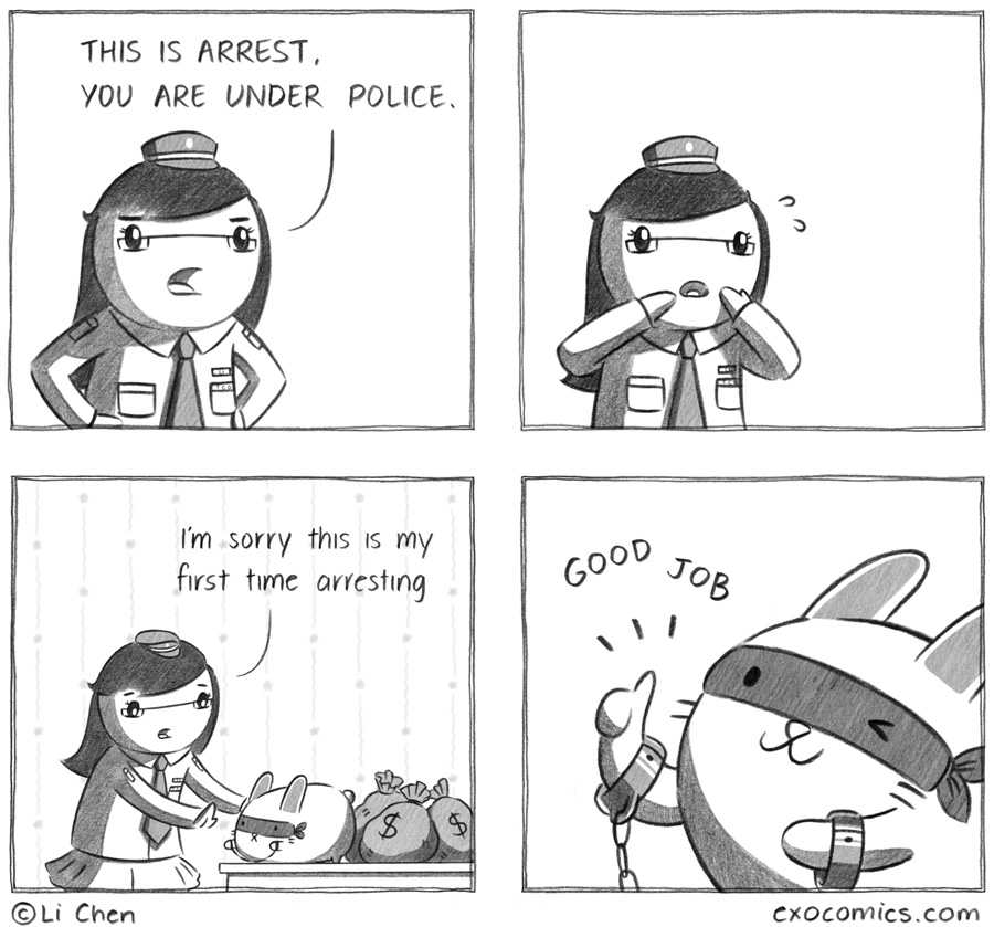 how would you rate your arrest experience? 455