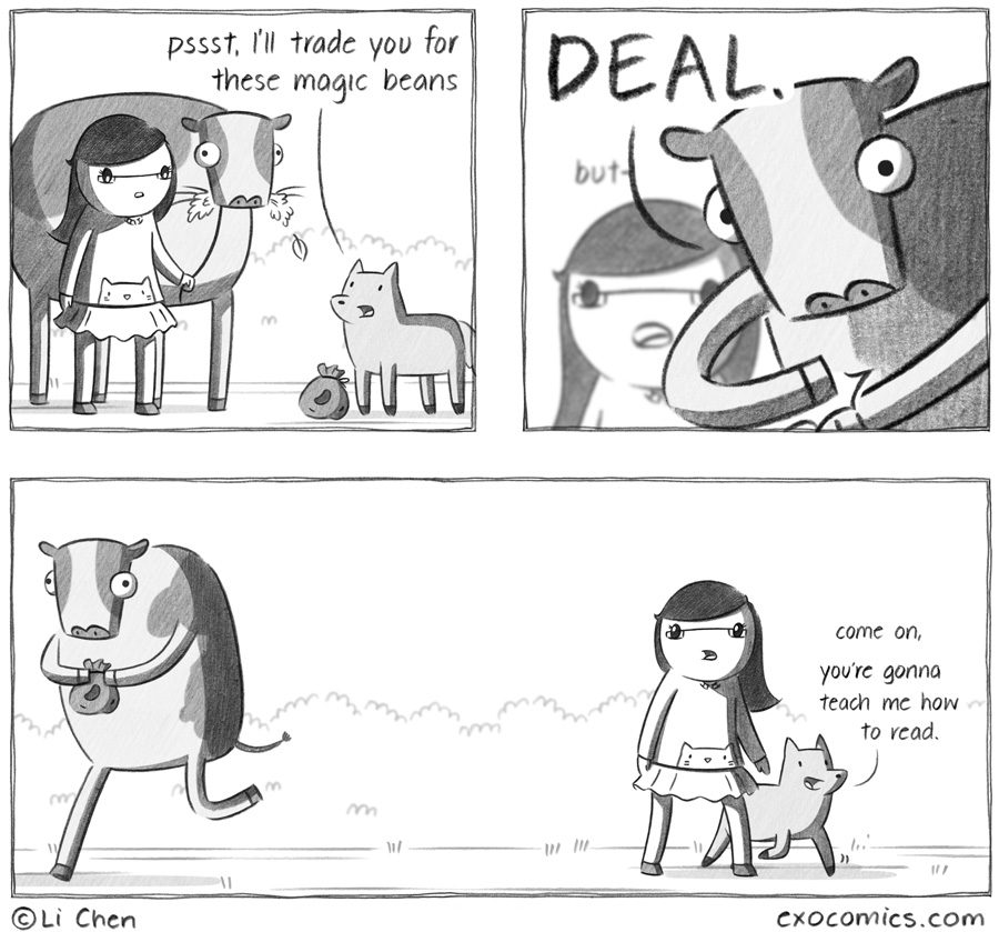 He's not ready for Nibbly Pig! 489