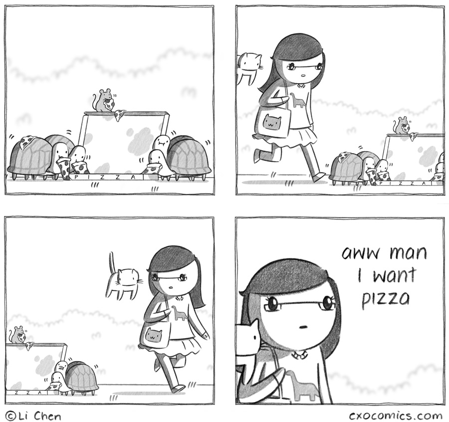 feasting on the footpath, turtle power 514