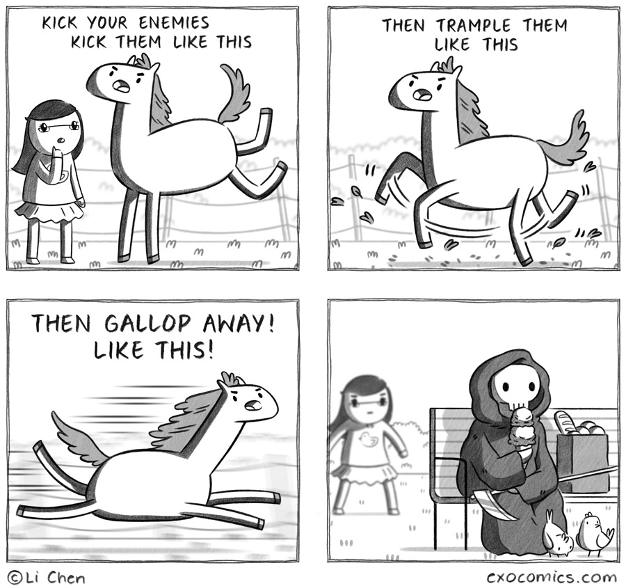 then eat some grass, like this 574