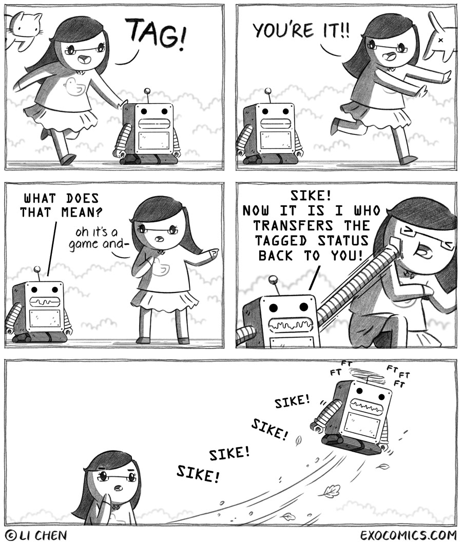 some say robot is still sike-ing to this very day 671