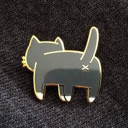 Cat Butt Pin Cat Butt Pin